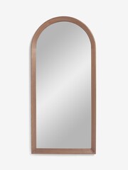 Jasper Conran London Oak Floor Length Arched Mirror - Image 3 of 3
