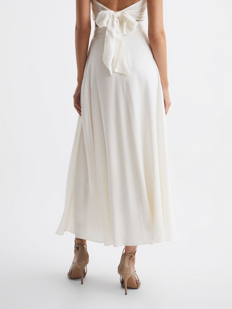 Reiss Ivory Ruby Occasion Maxi Skirt - Image 5 of 5