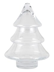 Pacific Natale Clear Glass Christmas Tree Ornament - Image 2 of 4