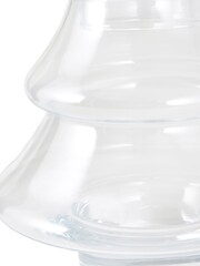 Pacific Natale Clear Glass Christmas Tree Ornament - Image 4 of 4