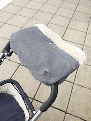 JoJo Maman Bébé Grey Deluxe Stroller Handmuff - Image 1 of 3
