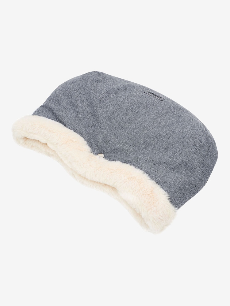 JoJo Maman Bébé Grey Deluxe Stroller Handmuff - Image 3 of 3