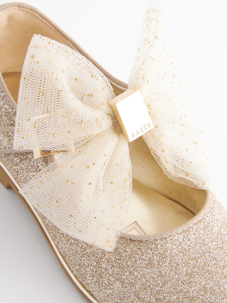 Baker by Ted Baker Girls Mary Jane Bow Occasion Shoes - Image 7 of 7