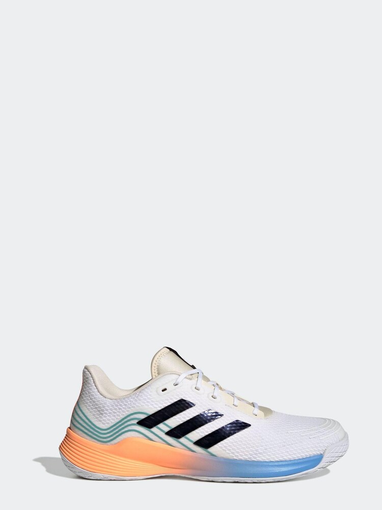 adidas Novaflight Volleyball White Trainers - Image 1 of 7