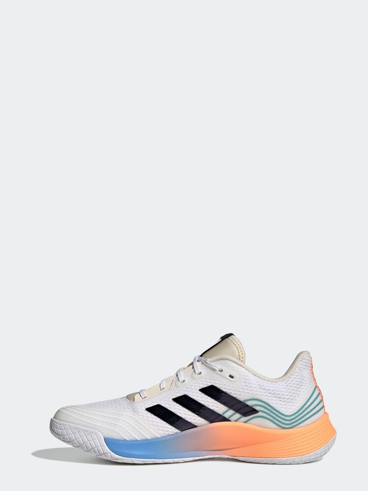 adidas Novaflight Volleyball White Trainers - Image 2 of 7