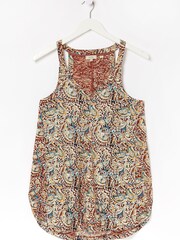 FatFace Scarlett Brown Spirit Paisley Longline Tunic - Image 4 of 4