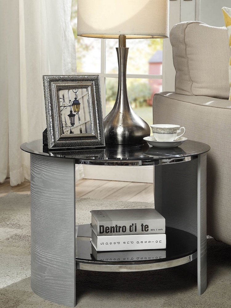 Jual Grey Florence Side Table - Image 1 of 4