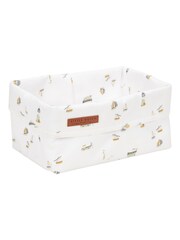 Little Dutch White Large Sailors Bay White Storage Basket - Image 1 of 2