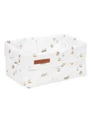 Little Dutch White Large Sailors Bay White Storage Basket - Image 2 of 2