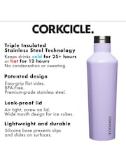 Corkcicle Purple Canteen Insulated Stainless Steel Bottle - Image 3 of 3