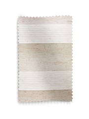 Natural Cream Ready Made Woven Day And Night Zebra Roller Blinds - Image 7 of 7