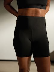 Ultimate Black Active Sports Cycling Shorts - Image 3 of 5