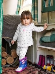 JoJo Maman Bébé Cornflower Cat Wellies with Handle - Image 3 of 4