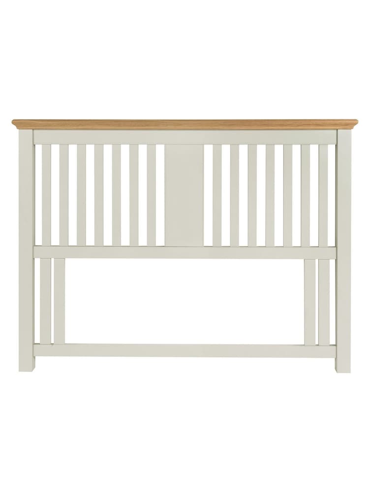 Bentley Designs Grey Oak Hampstead Wooden Headboard - Image 2 of 2