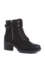 Pavers Black Pavers Black Block Heel Boots - Image 1 of 5