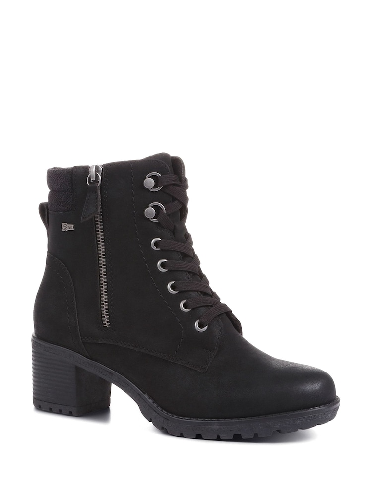 Pavers Black Pavers Black Block Heel Boots - Image 1 of 5 Pavers Black Pavers Black Block Heel Boots - Image 1 of 5