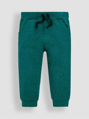 JoJo Maman Bébé Green 2-Pack Joggers - Image 2 of 5