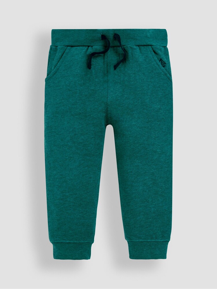 JoJo Maman Bébé Green 2-Pack Joggers - Image 2 of 5