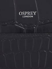 OSPREY LONDON The Tilly Black Leather Shoulder Bag - Image 4 of 4