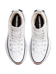 Converse White Run Star Hike Trainers - Image 7 of 12