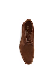 Jones Bootmaker Campbell Suede Desert  Brown Boots - Image 5 of 6