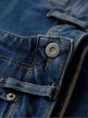 Superdry Blue Vintage High Rise Skinny Denim Jeans - Image 6 of 7