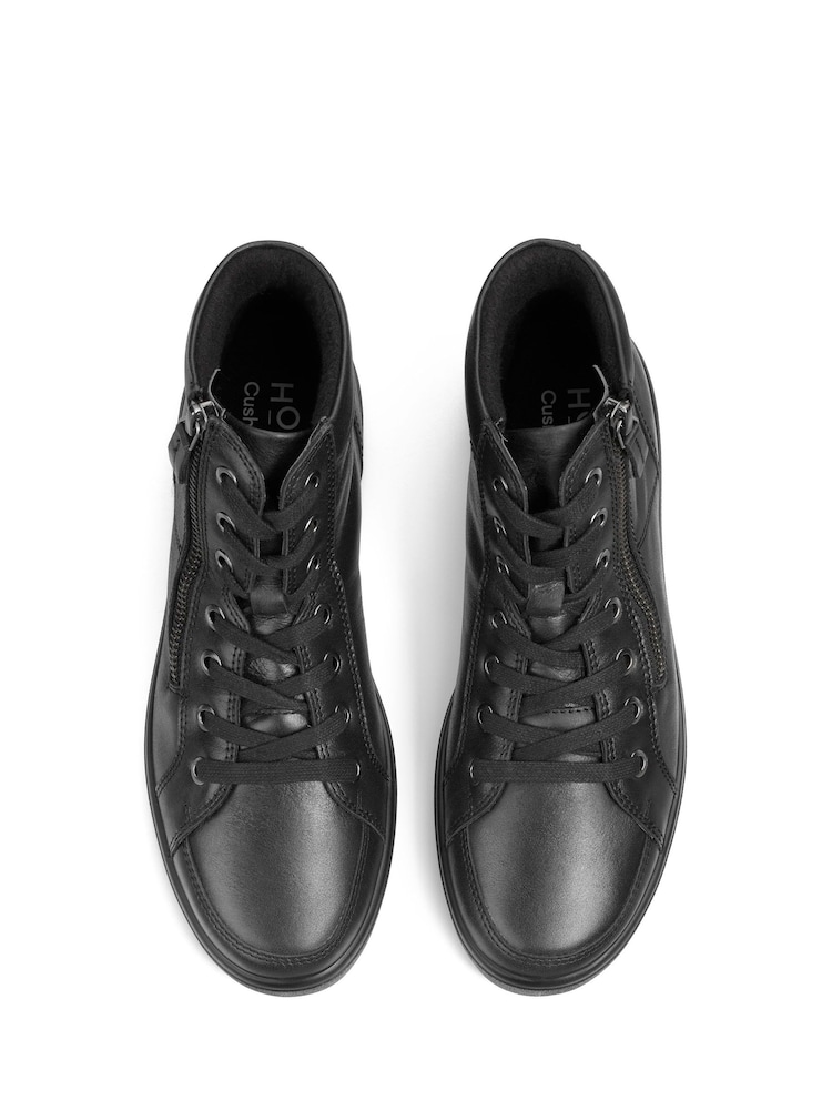 Botas negras con cremallera y cordones de corte ancho Rapid de Hotter - Imagen 4 de 4 Botas negras con cremallera y cordones de corte ancho Rapid de Hotter - Imagen 4 de 4