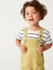 Ochre Yellow Dungaree (3mths-7yrs) - Image 4 of 6