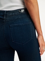 Paige High Rise Manhattan Bootcut Jeans - Image 6 of 8