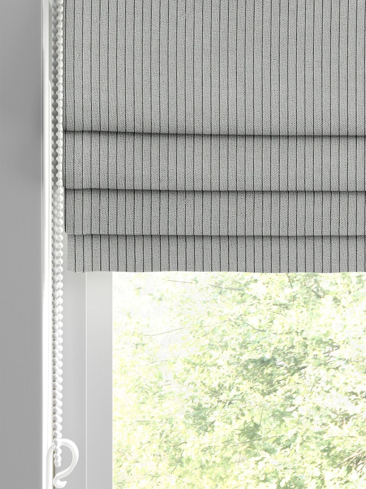 Dove Grey Jangga Made To Measure Roman Blinds - Image 2 of 6