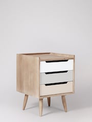 Swoon Grey Southwark Bedside Table - Image 3 of 6