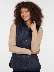 Barbour® Navy Blue Otterburn Quilted Gilet - Image 1 of 7