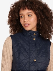 Barbour® Navy Blue Otterburn Quilted Gilet - Image 5 of 7
