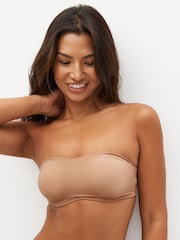 Praline Nude Smoothing Strapless Non Pad Wired Bra A-D - Image 1 of 6