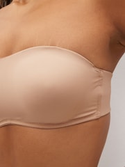 Praline Nude Smoothing Strapless Non Pad Wired Bra A-D - Image 4 of 6