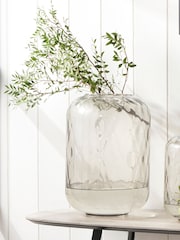 Pacific Clear Glass Quadrant Large Vase - Image 1 of 4