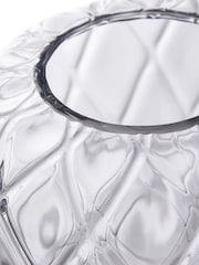 Pacific Clear Glass Quadrant Large Vase - Image 3 of 4