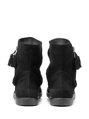 Hotter Black Regular Fit Pixie III Zip Fastening Boots - Image 3 of 3
