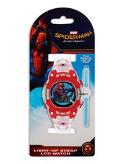 Peers Hardy Red Disney Marvel Spiderman Clear Plastic Strap Watch - Image 3 of 3