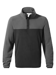Tog 24 Black Farlow Press Stud Neck Fleece - Image 7 of 7