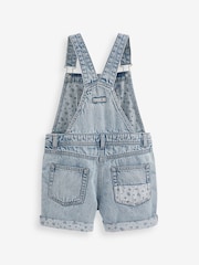 Голубой с цветочным принтом - Denim Dungarees (3-12yrs) - Изображение 6 из 8