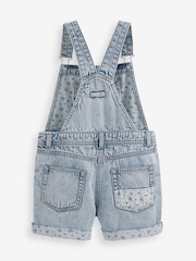 Голубой с цветочным принтом - Denim Dungarees (3-12yrs) - Изображение 8 из 8