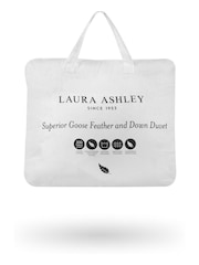 Laura Ashley White Superior Goose Feather and Down Duvet 13.5 Tog - Image 3 of 4