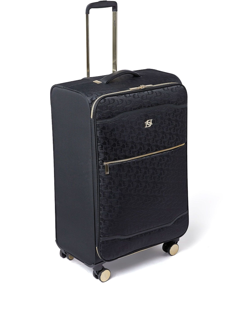 Dune London - Oriel grote koffer van 78cm met monogram - Image 3 of 5