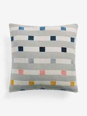Multi Bright Wilson Geo Stripe Cushion - Image 4 of 5