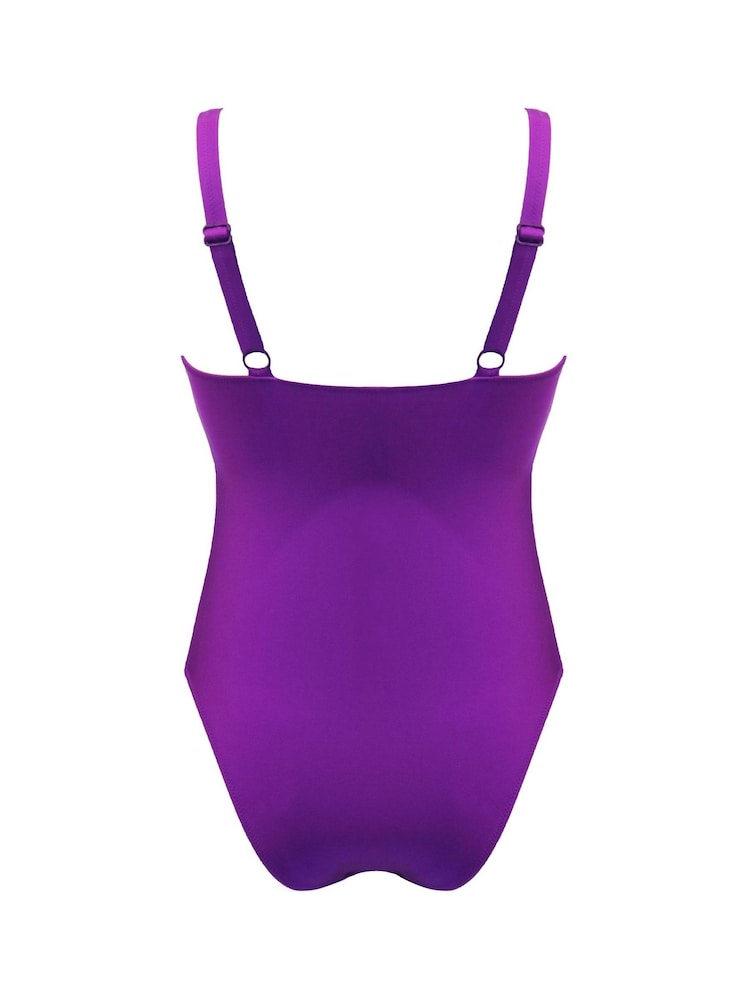 Pour Moi Purple Samoa Swimsuit - Image 6 of 6