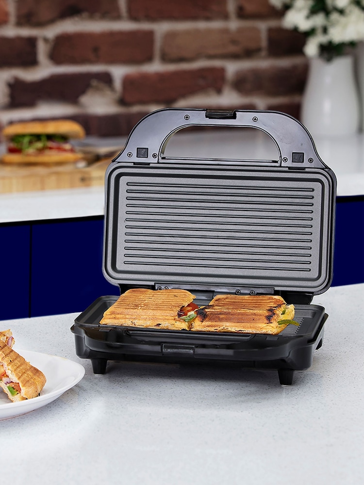 Tower Silver 3-in-1 Deep Fill Sandwich Maker - Image 1 of 8