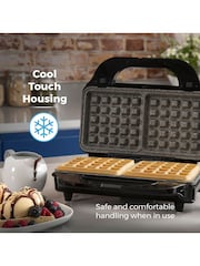 Tower Silver 3-in-1 Deep Fill Sandwich Maker - Image 6 of 8
