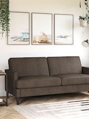 Dorel Home Grey Europe Asher Linen Sofa - Image 1 of 4