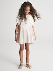 Vestido plisado metalizado Ariella de Reiss - Imagen 6 de 9